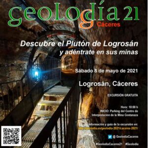 Se acerca el #Geolodia21 y este año el IGEO te lleva a Cáceres!