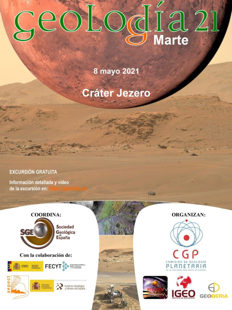 8 de mayo. Geolodía en Marte