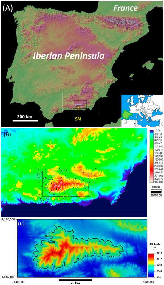 The Spatio-Temporal Dynamics of Water Resources (Rainfall and Snow) in the Sierra Nevada Mountain Range (Southern Spain)