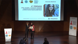 Ana Isabel Casado Gómez, recibe el Premio Margarita Salas 2024 por su tesis desarrollada en colaboración entre el Instituto de Geociencias y la UCM.